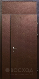 Фото стальная дверь Дверь со вставкой №26 с отделкой Порошковое напыление