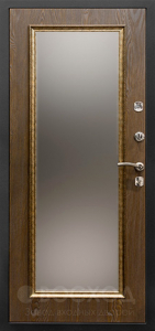 Трёхконтурная дверь с зеркалом №18 - фото №2
