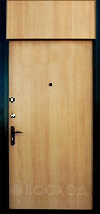 Фото стальная дверь Дверь со вставкой №27 с отделкой Порошковое напыление