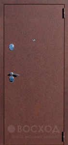 Фото стальная дверь Дверь для дачи №11 с отделкой Ламинат
