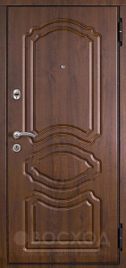 Фото стальная дверь МДФ №361 с отделкой Ламинат